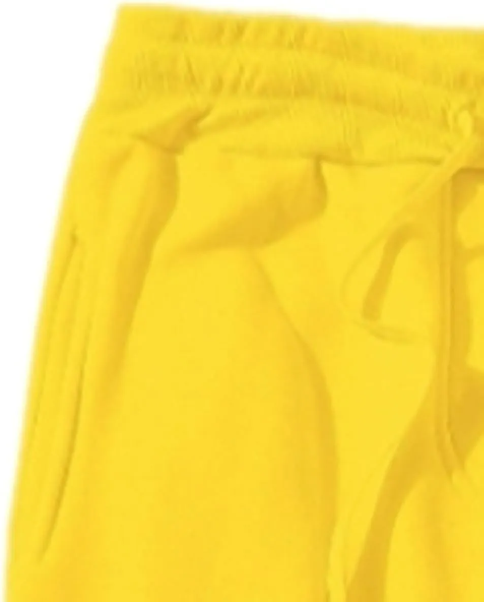 Boys' Solid Color Cotton Sweatpants with Drawstring Jogger Pants for Kids