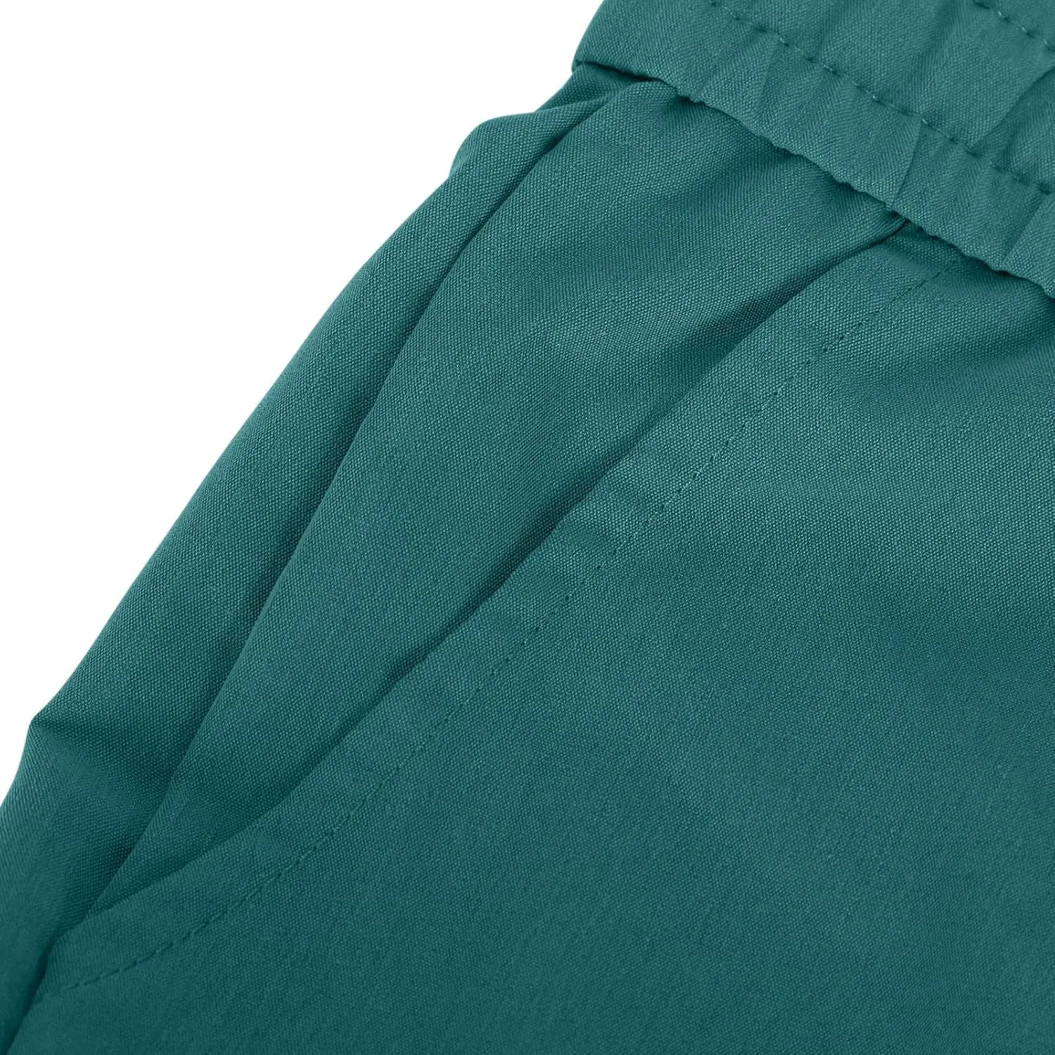 Casual Pants for Men Stretch Dress Pants Khaki Slim Fit Pants Solid Drawstring Waist Pants Golf Pants with Pockets