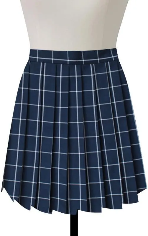 HGps8w Women's Girls Plaid Pleated Skirt Skater Cute Streetwear Japanese School Uniform A-line Mini Skirts Bowtie & Tie Sets