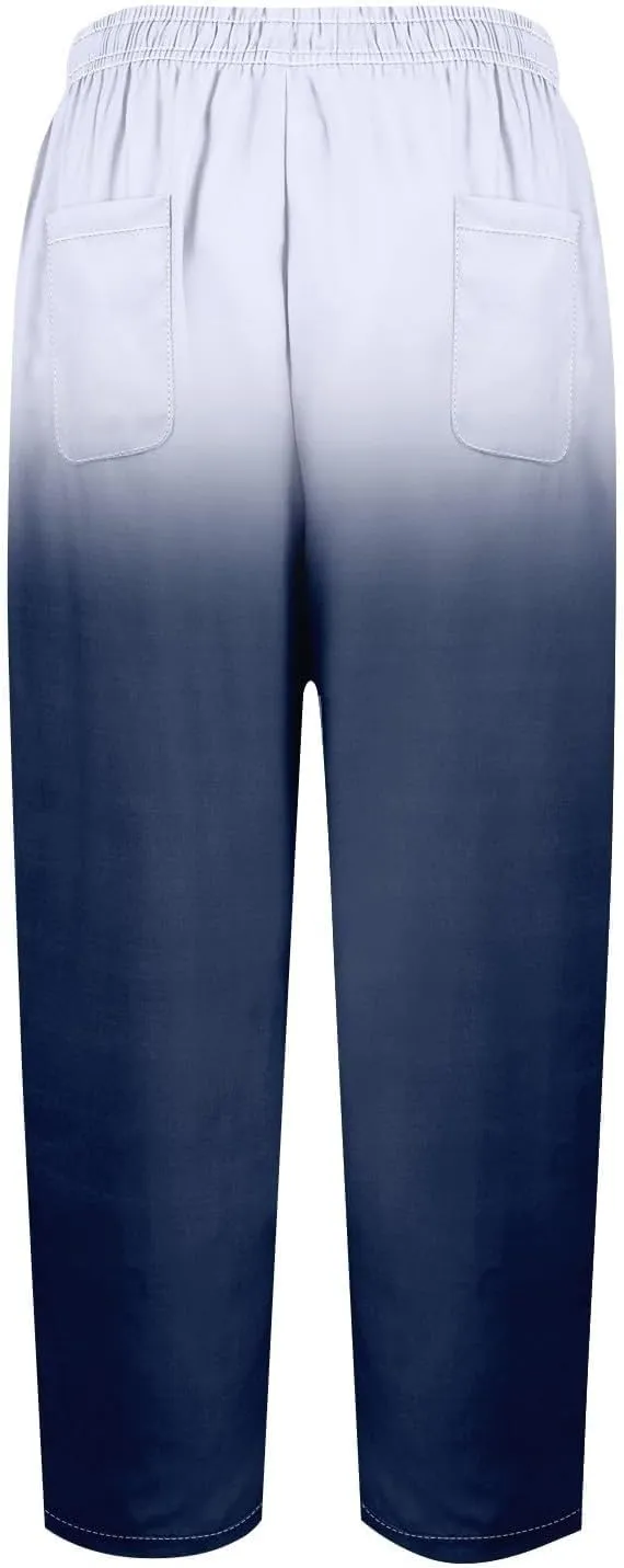 Linen Blend Pants for Women Drawstring Pants Linen Blend Pants for Women Linen Pants Women Beach Linen Pants Women