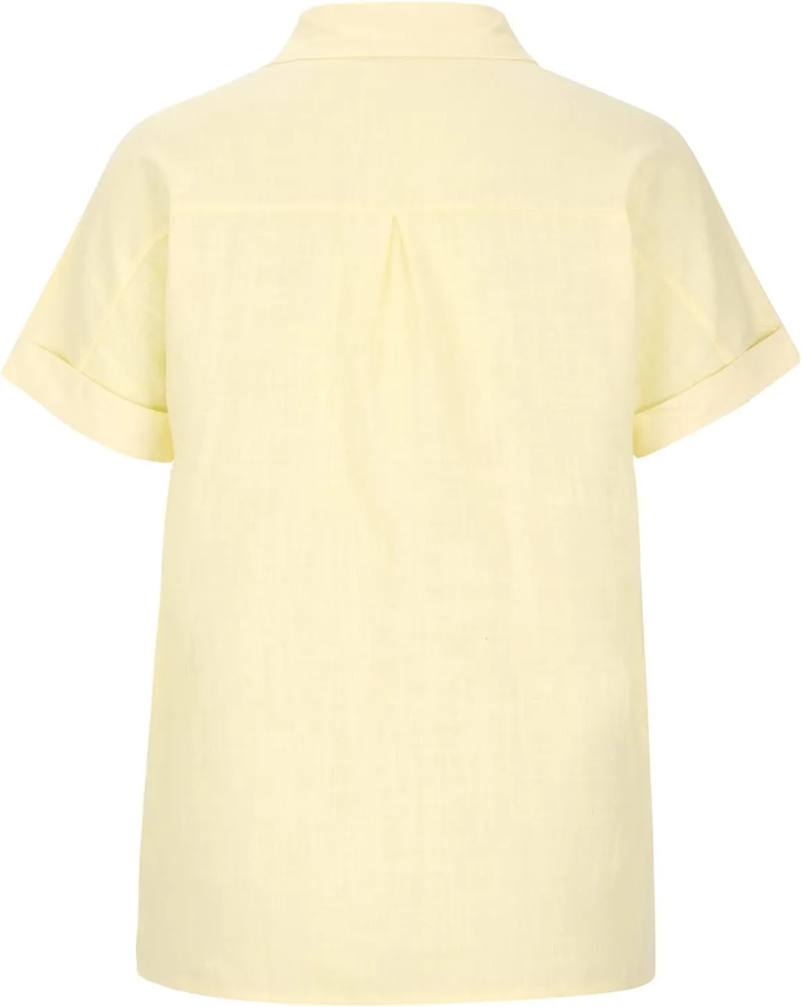 Linen Shirts for Women Loose Fit Casual Summer 2023 Roll Up Shorts Sleeve Button Down Tops Work Office Business Blouses