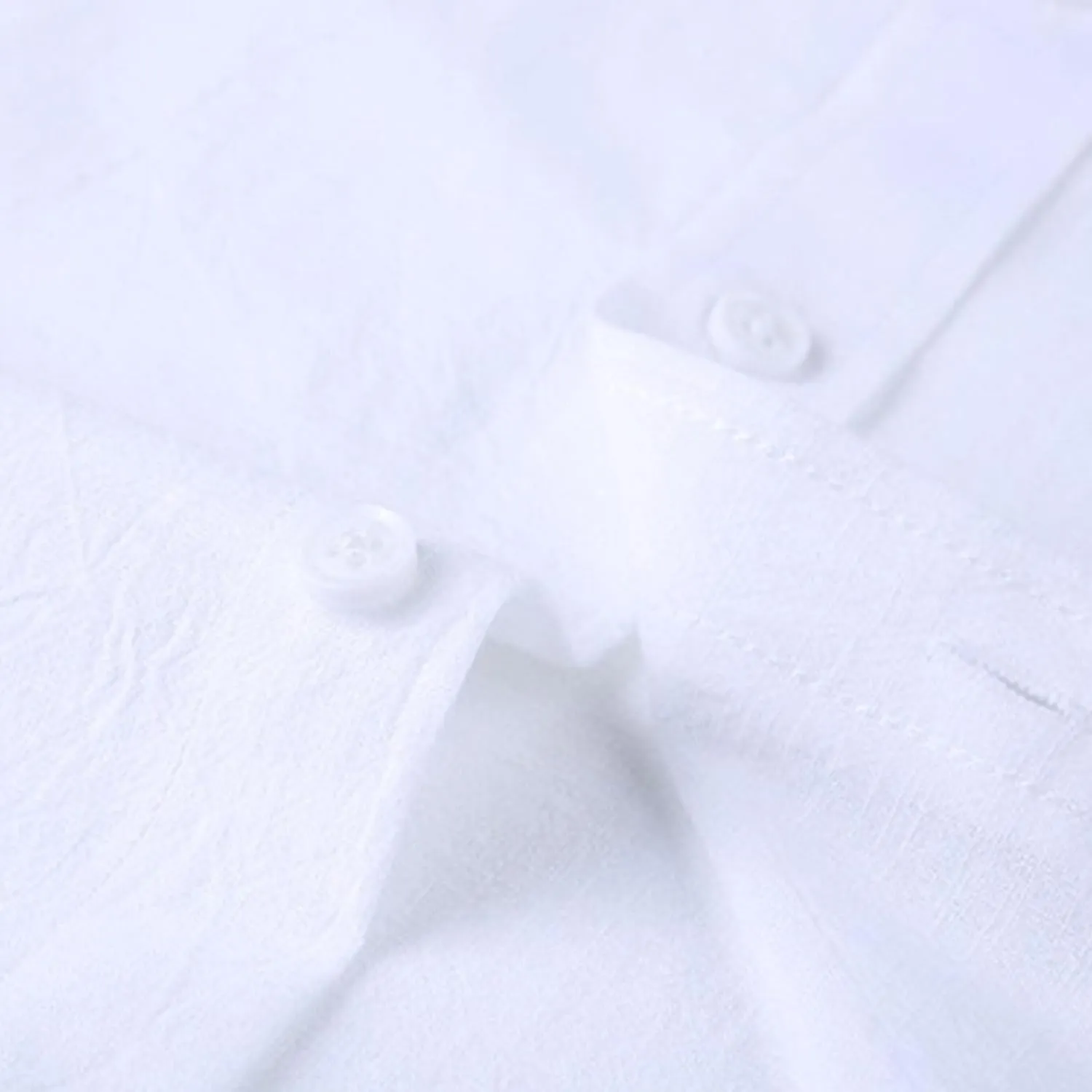 Maiyifu-GJ Men's Summer Casual Cotton Linen Shirts Short Sleeve Button Down Dress Shirts Slim Fit Business Formal Shirts