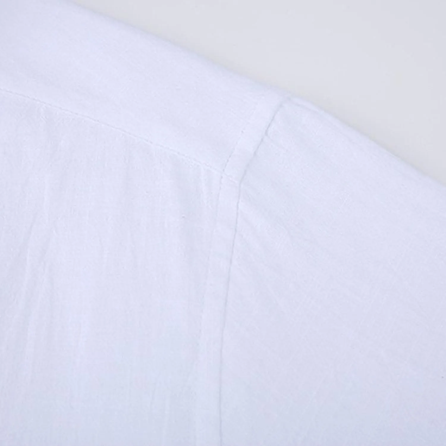Maiyifu-GJ Men's Summer Casual Cotton Linen Shirts Short Sleeve Button Down Dress Shirts Slim Fit Business Formal Shirts