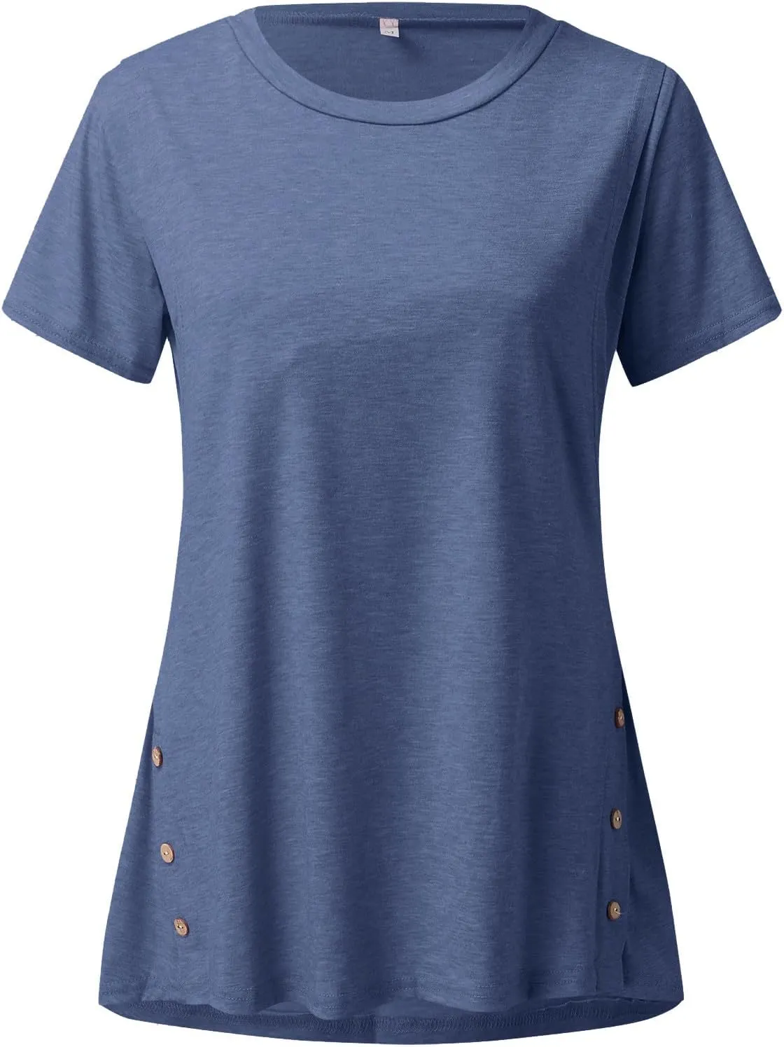 Maternity Nursing Shirts Women Breastfeeding Tops Short Sleeve Comfort Pregnancy Clothes Lounge Cotton Tee Top