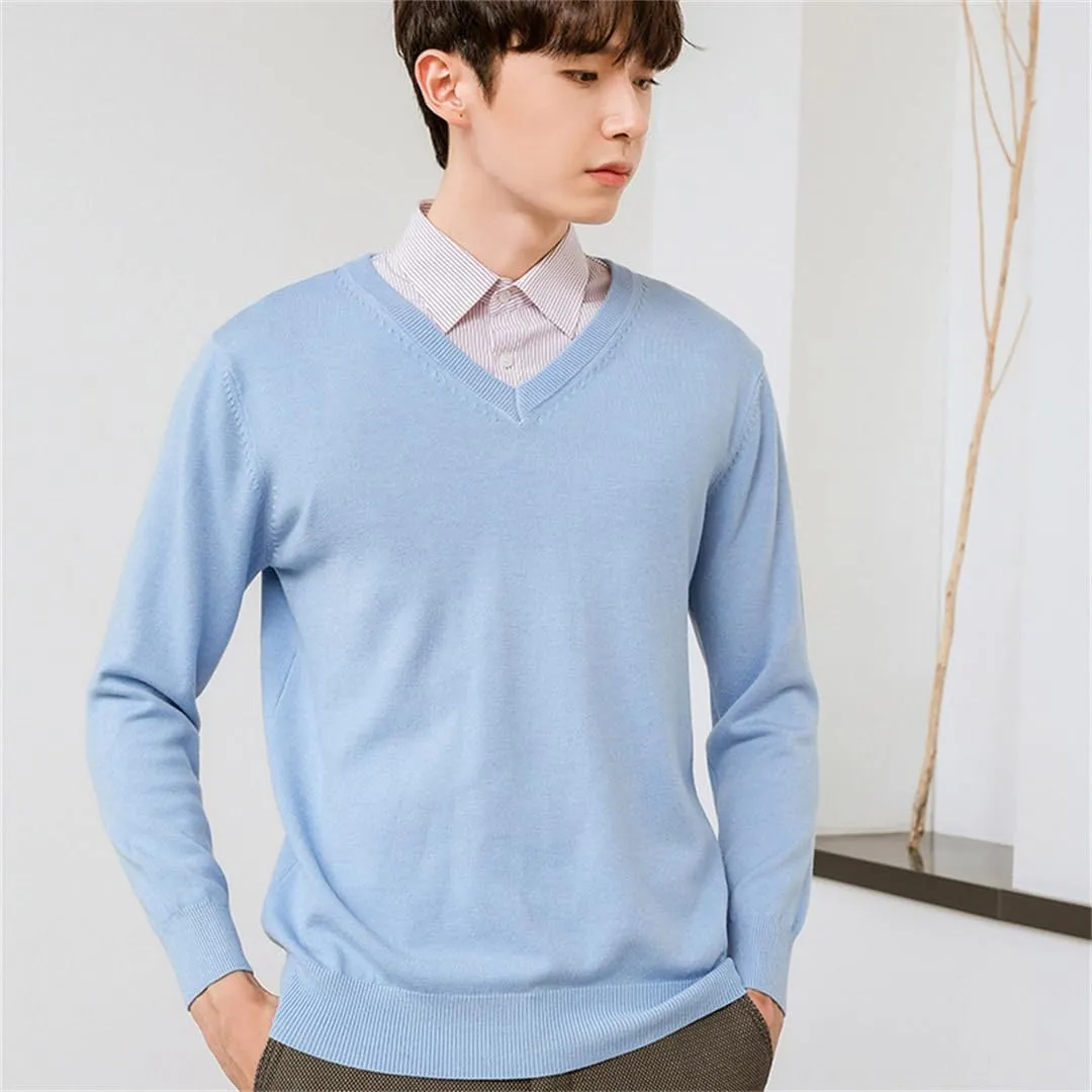Men Sweater Winter Jumpers Cashmere Knitted Sweaters Warm Turtleneck Pullovers