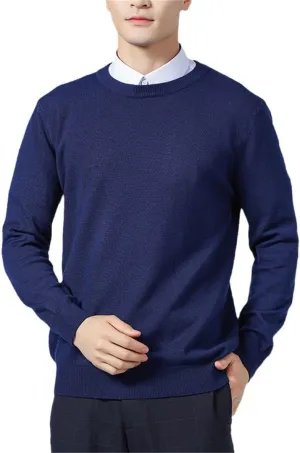 Men Sweater Winter Jumpers Cashmere Knitted Sweaters Warm Turtleneck Pullovers
