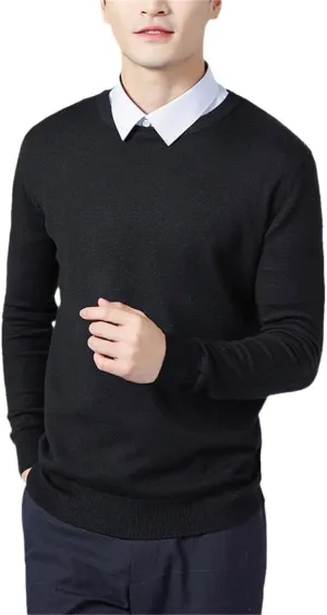 Men Sweater Winter Jumpers Cashmere Knitted Sweaters Warm Turtleneck Pullovers
