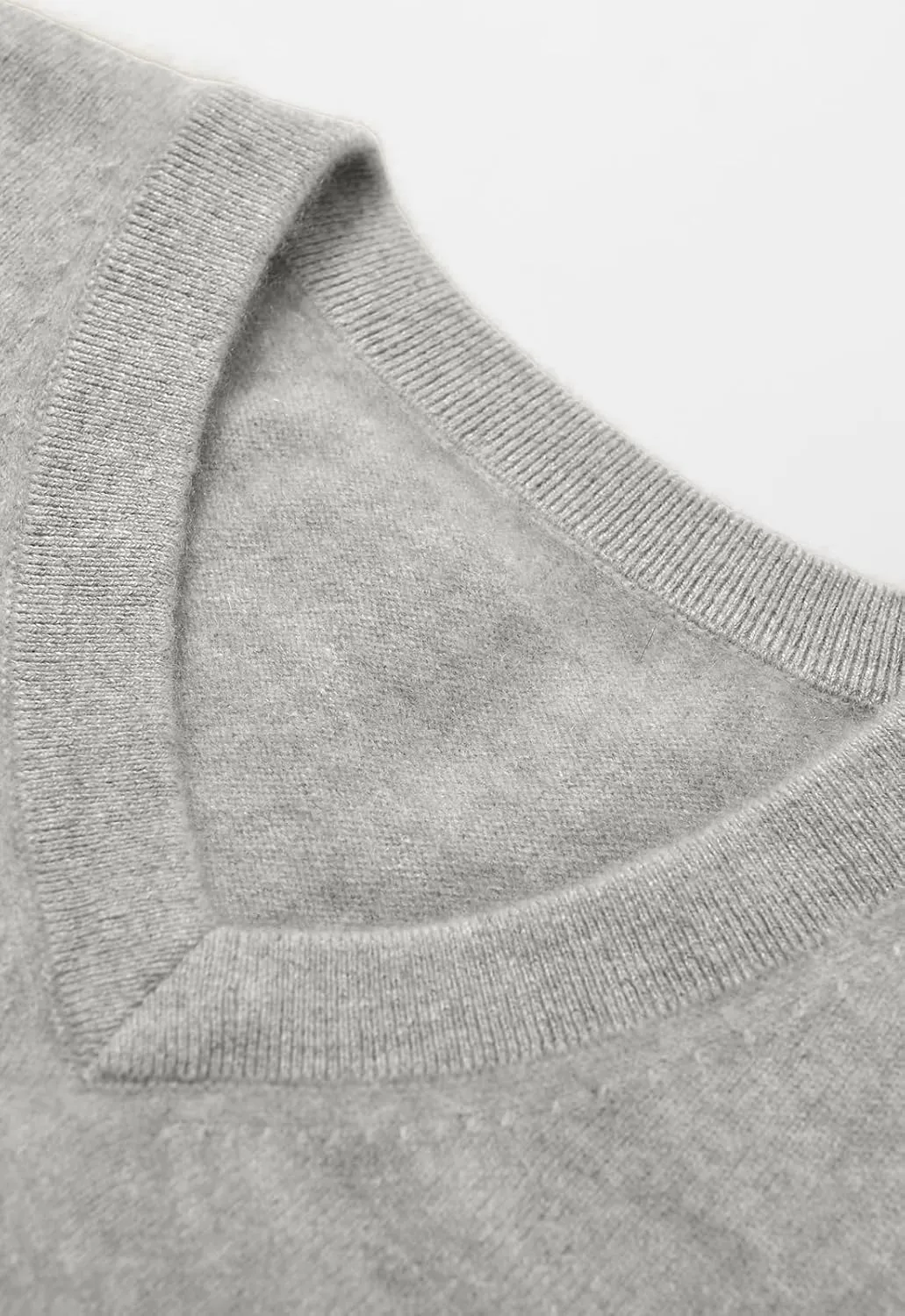 Men's 100 Cashmere Sweaters Soft Warm V-Neck Casual Pullovers