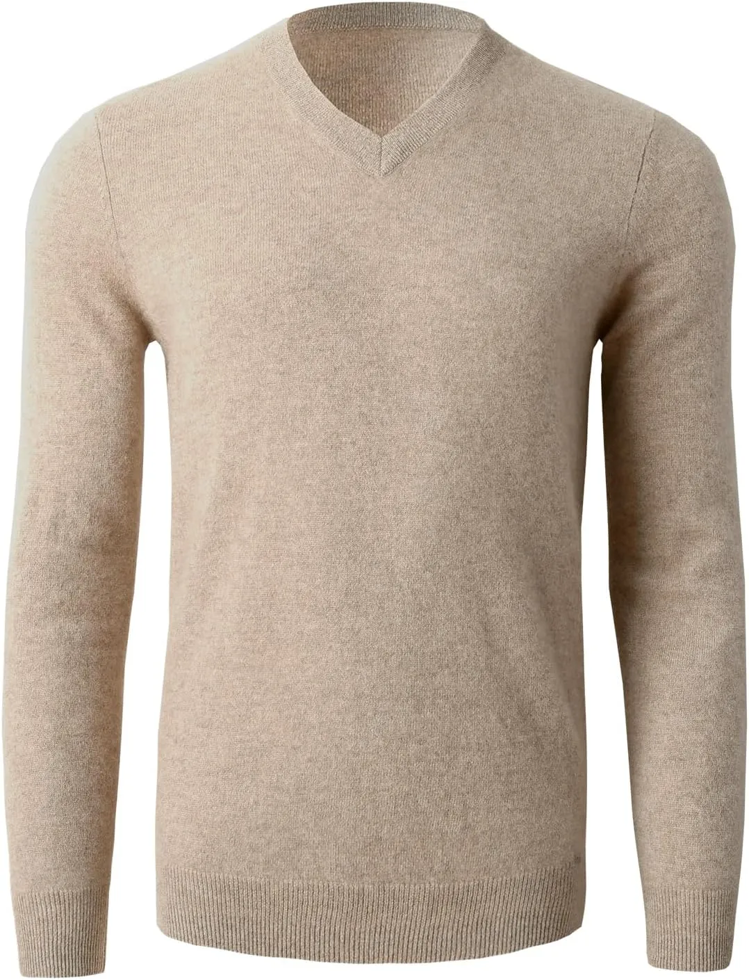 Men's 100 Cashmere Sweaters Soft Warm V-Neck Casual Pullovers
