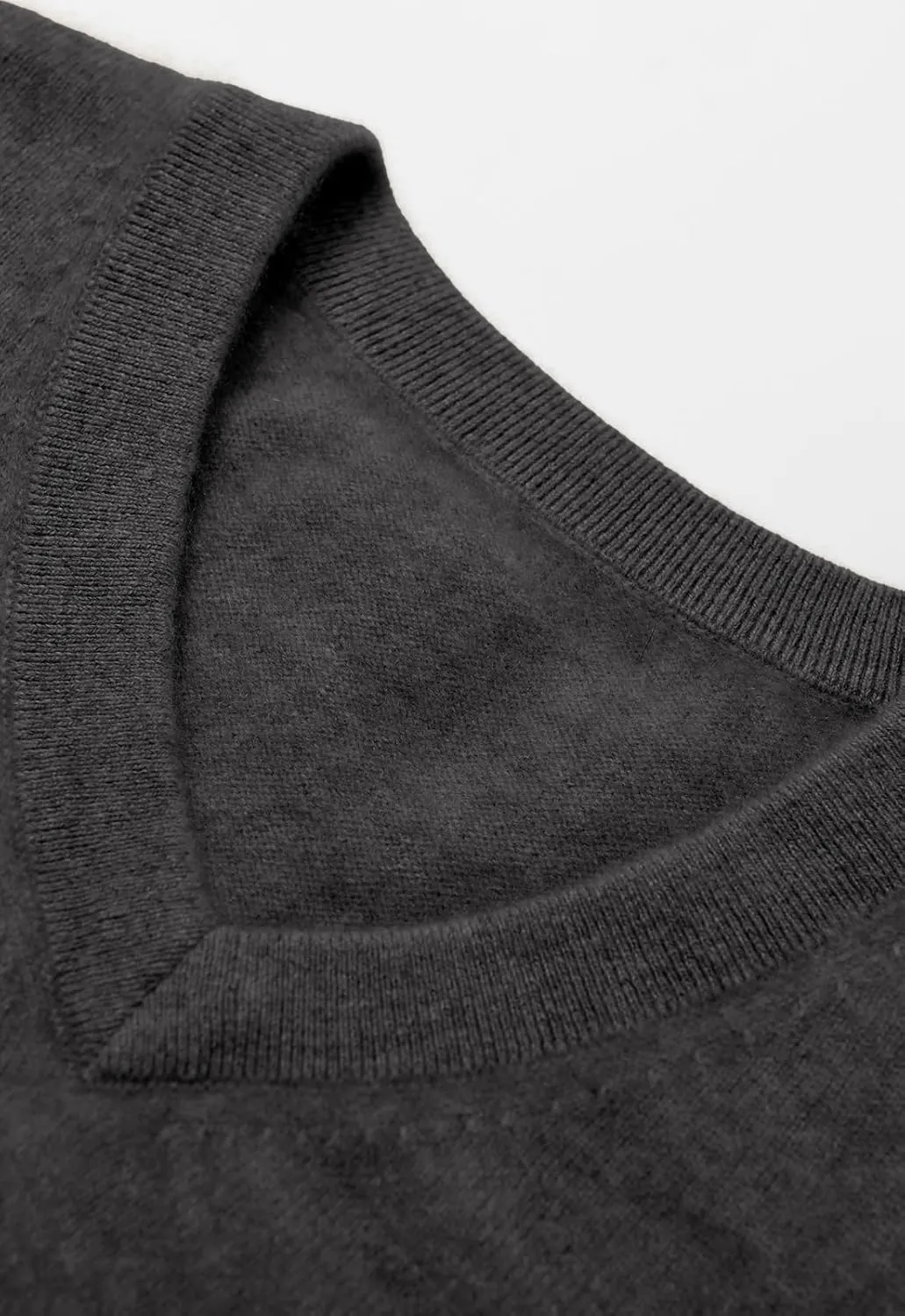 Men's 100 Cashmere Sweaters Soft Warm V-Neck Casual Pullovers