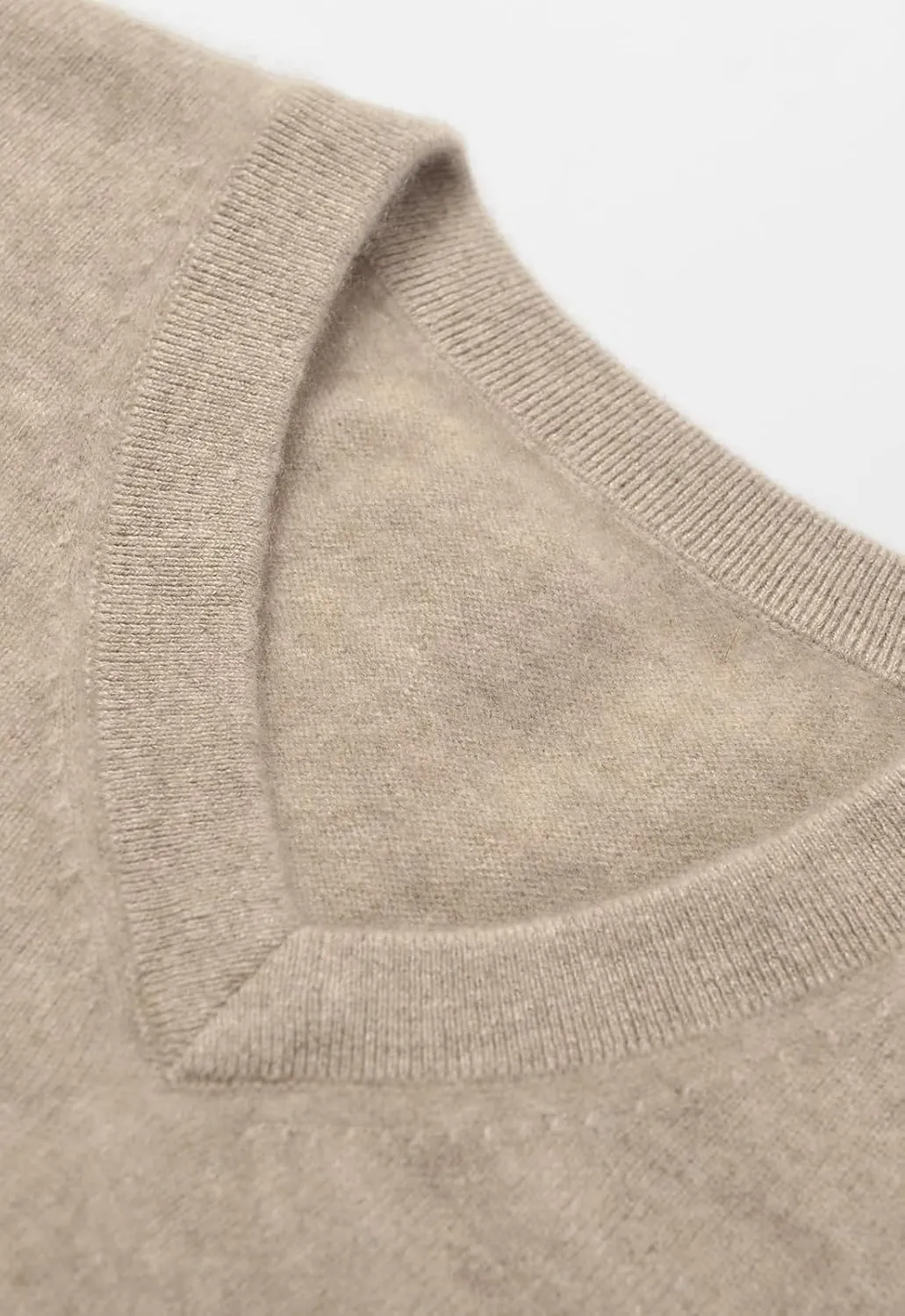 Men's 100 Cashmere Sweaters Soft Warm V-Neck Casual Pullovers