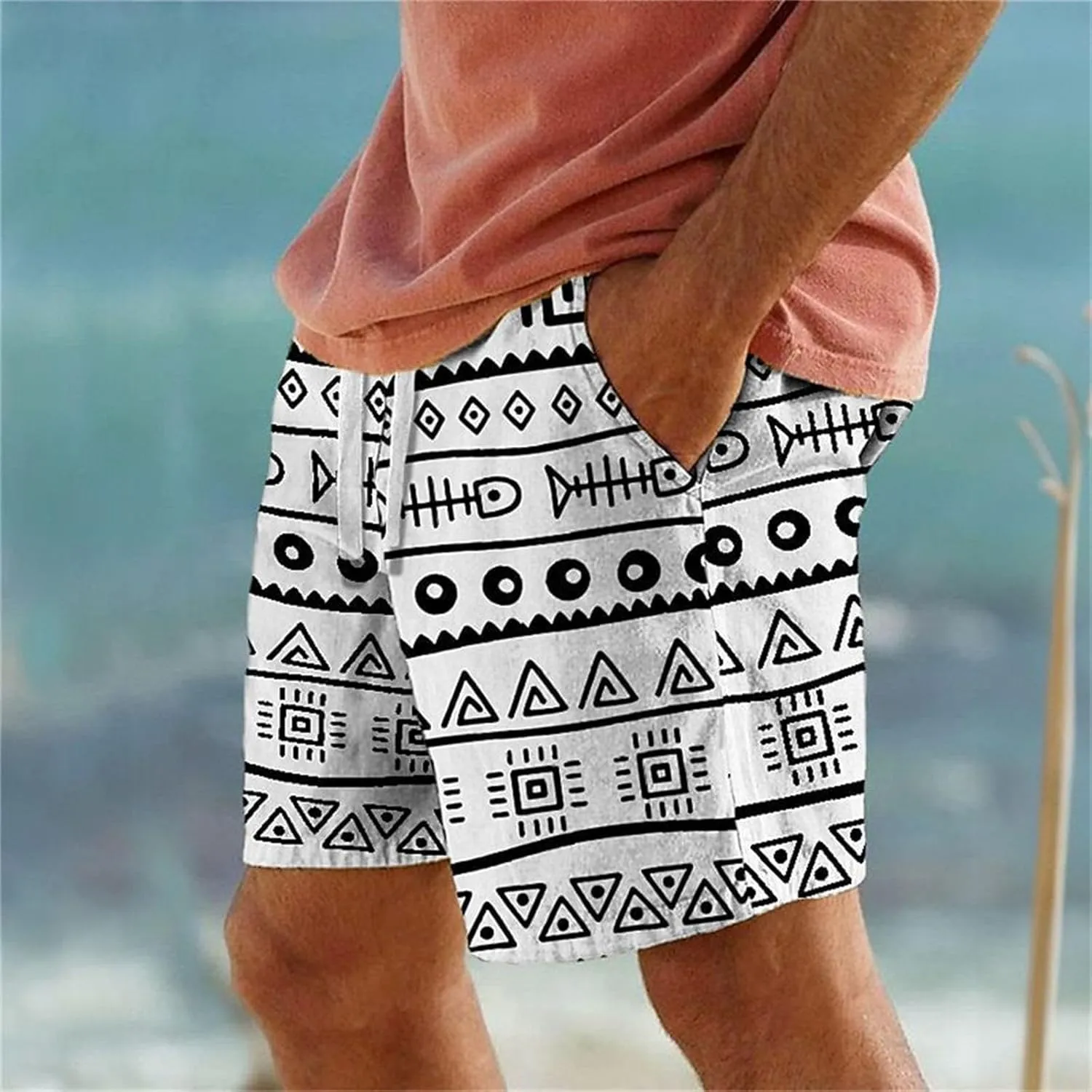 Mens Bathing Suit Quick Drying Sports Surfing Pants 's Men's Pants Lightweight and Comfortable Summer Wear Men Swim