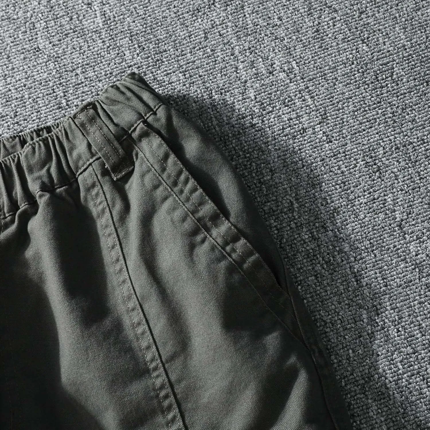 Men's Cargo Pants Mens Fashion Casual Multi Pocket Zipper Buckle Male Cargo Pants Outdoor Pants Tooling Pants