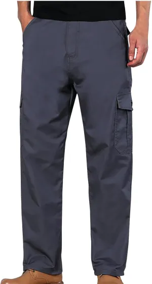Men's Hiking Pants Tactical Cargo Pants for Men Casual Lightweight Joggers Work Pants Multi-Pocket Military Pants