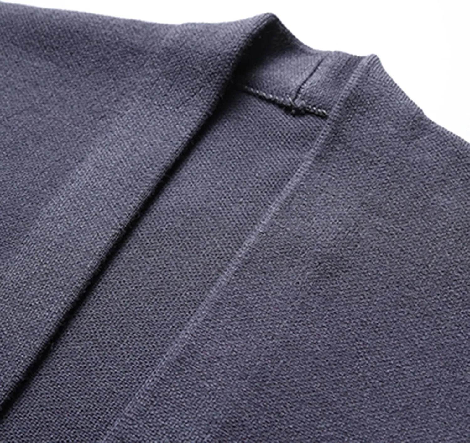Mens Sweater Jacket Men's V Neck Cardigan Open Front Lightweight Knit Drape Cape Sweaters with Pockets