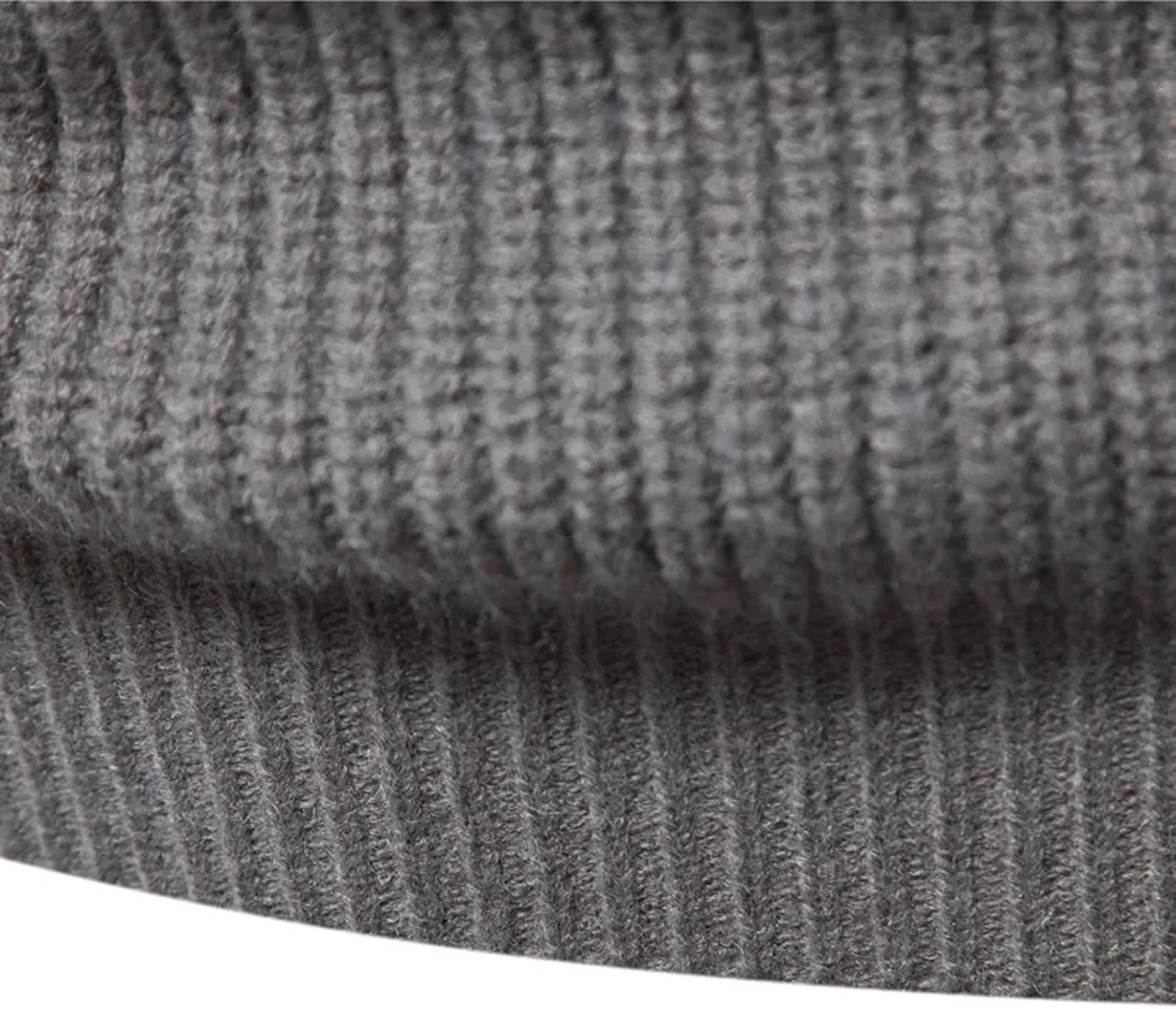 Mens Sweater Men's Contrast Color Slim Fit Turtleneck Sweater Pullover Sweater Basic Twist Patterned Knitted Sweater
