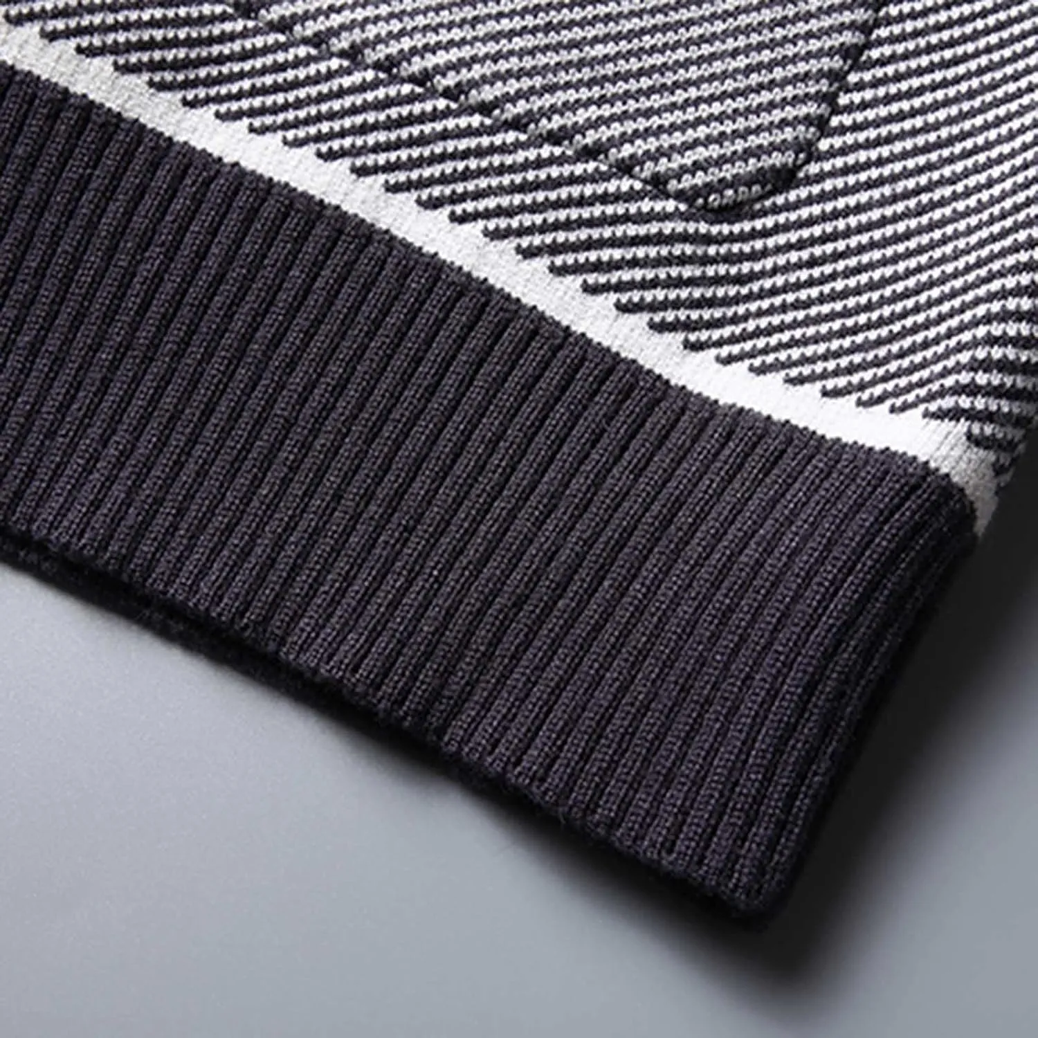 Mens Sweater Men's Shawl Collar Button Down Cadigan Long Sleeve Sweaters with 2 Front Pockets