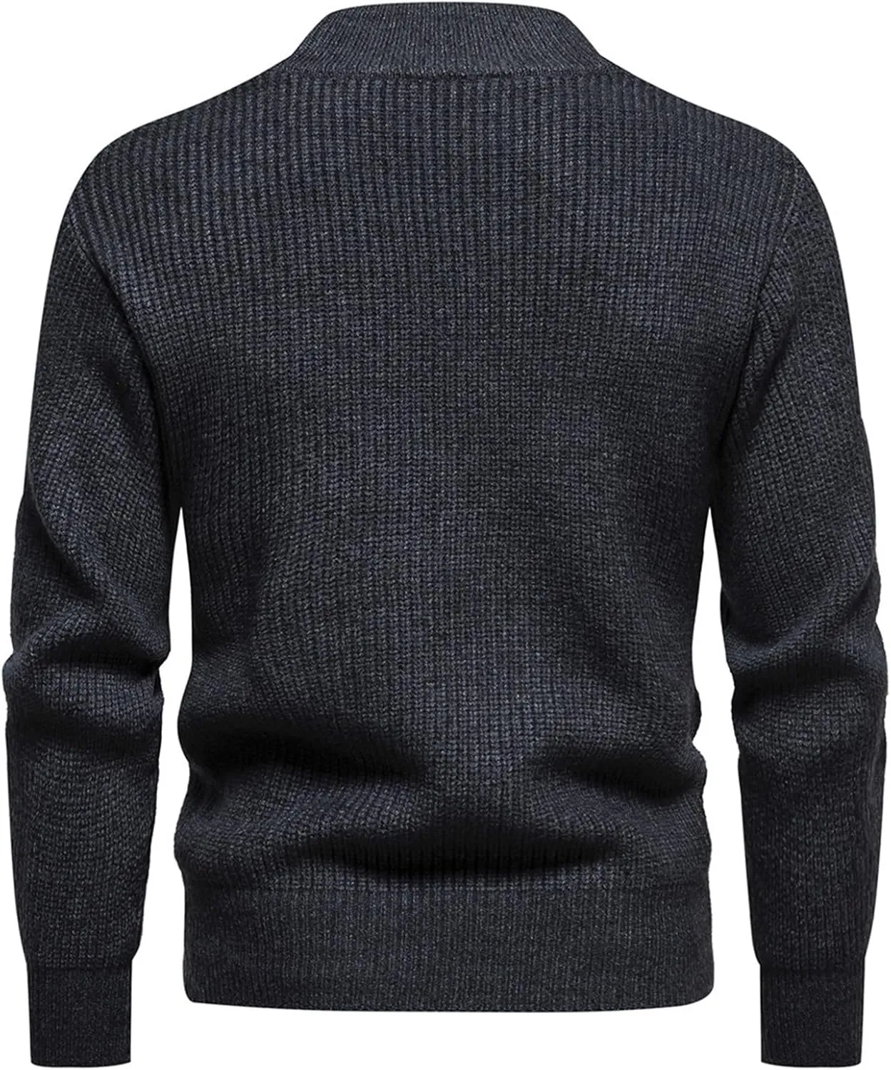 Mens Turtleneck Men's Long Sleeve Slim Fit Turtleneck Sweater Casual Knitted Twisted Pullover Solid Sweaters Coat
