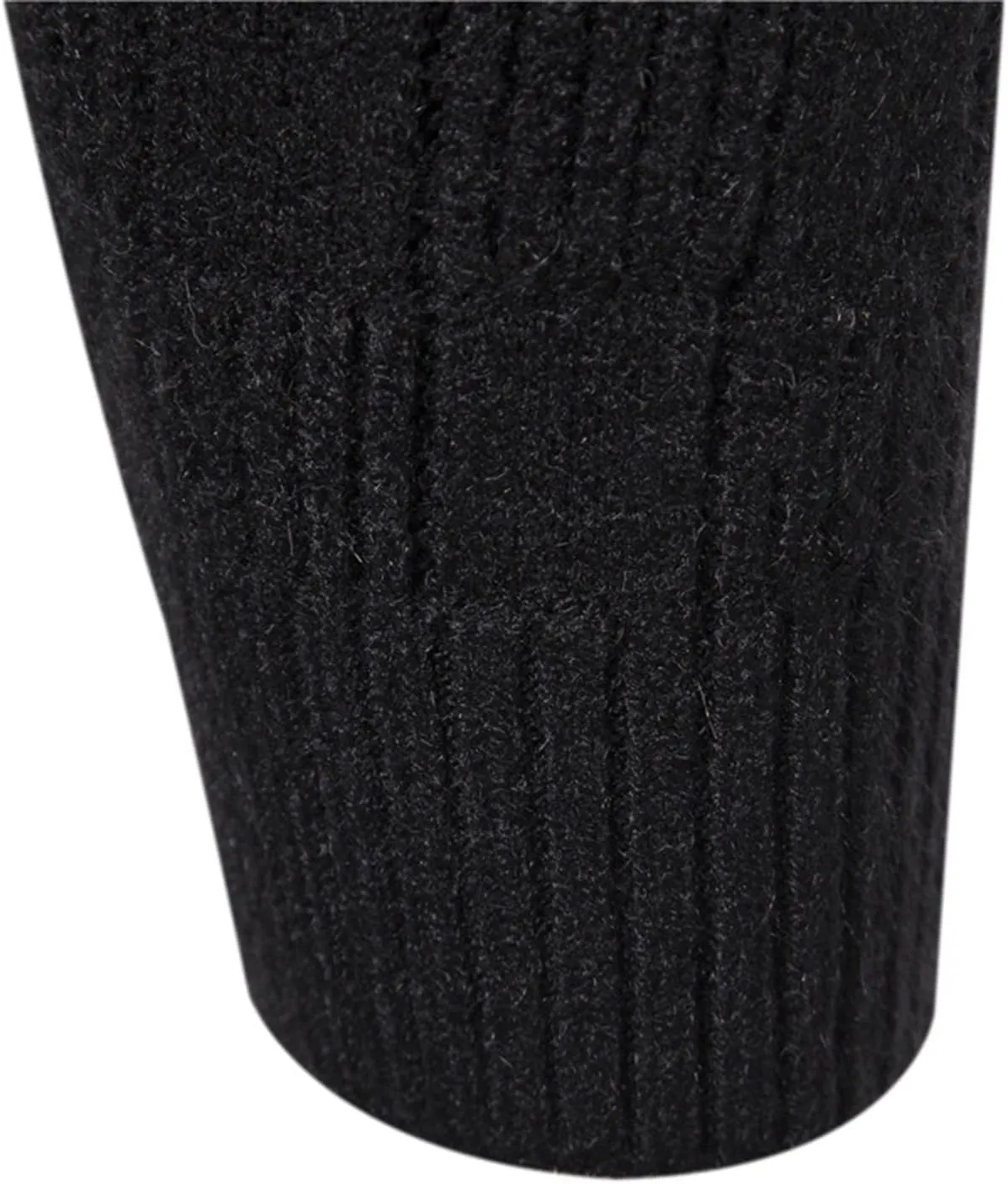 Mens Turtleneck Men's Solid Turtleneck Sweater Long Sleeve Slim Fit Ribbed Knit Wool Thermal Pullover Sweater Cardigan