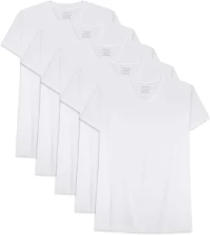 Natural Feelings T-Shirts Mens Undershirts Cotton Mens Shirts Casual Tshirts Shirts for Men Pack Crew & V Neck
