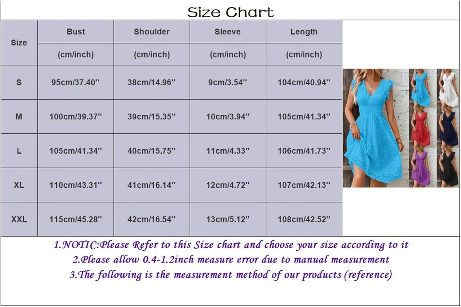 PTOLOCIF Wedding Guest Dresses for Women 2024 Trendy Eyelet Dresses Summer V Neck Ruffle Sleeve Party Dress a Line Boho Dress
