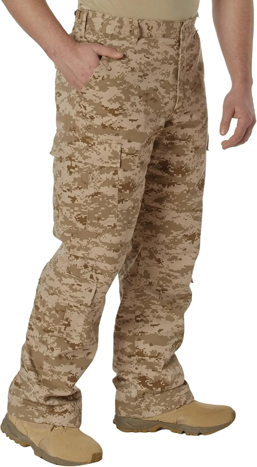 Rothco Vintage Paratrooper Fatigue Pants Vintage Cargo Pants Camouflage Pants