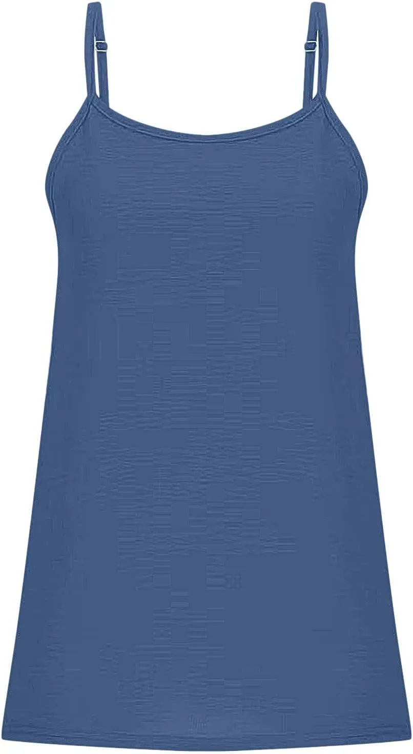 Solid Color Ice Silk Wrinkled Backless Loose Suspender Vest Top Womens Athletic Tops