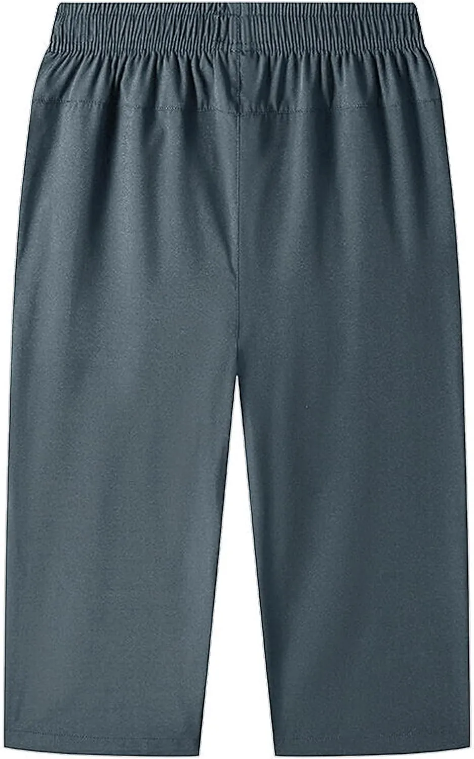 Straight Wide Leg Pants for Mens Casual Loose Fit Elastic Waist Drawstring Trousers Lounge Yoga Athletic Trouser