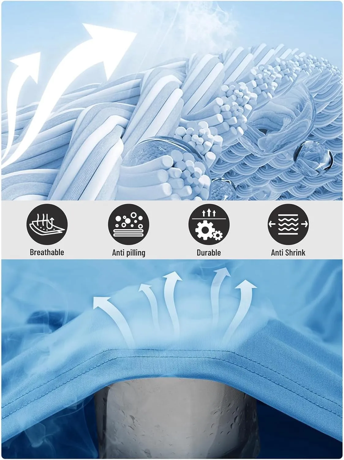 Sun Shirts for Men Hoodie UV Protection Breathable Long Sleeve Shirts Lightweight Quick Dry SPF Hiking Fishing Shirts