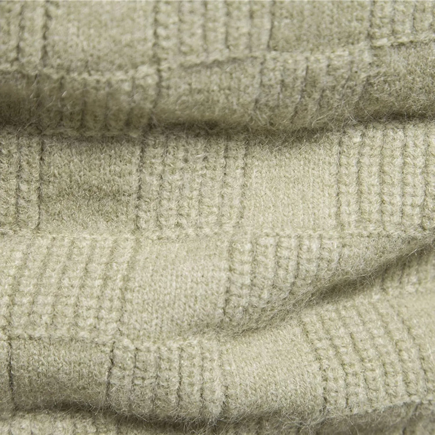 Sweaters for Men Men's Solid Turtleneck Sweaters Long Sleeve Slim Ribbed Knit Wool Thermal Pullover Sweater Cardigan