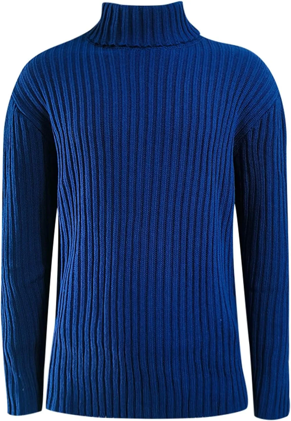 Sweaters for Men Men's Sweaters Turtleneck Cable Knitted Pullover Long Sleeve Chunky Casual Fall Winter Warm Cardigans