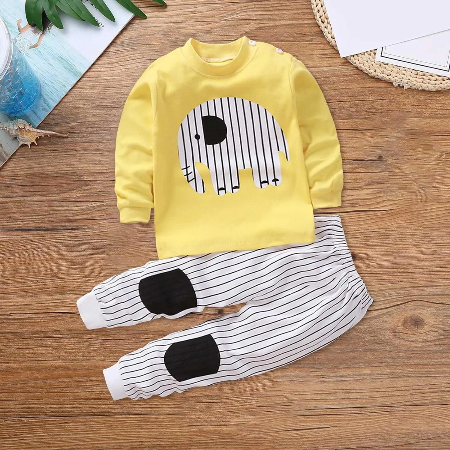 Toddler Girls Clothes Set 2024 Comfortable Outfits Summer Baby Girls Casual T-Shirt and Pants Lounge Sets