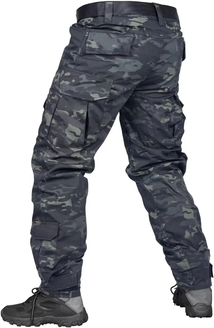 TRGPSG Men's Hiking Pants, Outdoor Lightweight Travel Pants Cargo Pants Work Pants for Men