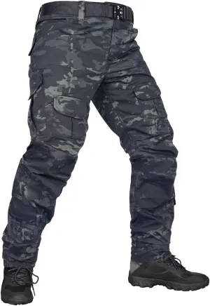 TRGPSG Men's Hiking Pants, Outdoor Lightweight Travel Pants Cargo Pants Work Pants for Men