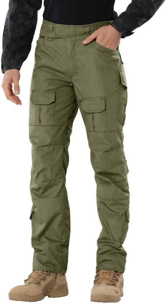 TRGPSG Men's Hiking Pants, Outdoor Lightweight Travel Pants Cargo Pants Work Pants for Men