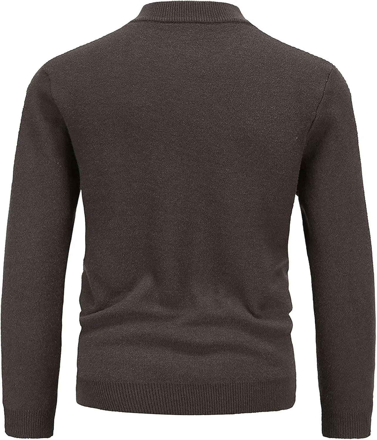 Turtleneck Men Men's Solid Turtleneck Sweaters Long Sleeve Slim Fit Ribbed Knit Thermal Pullover Sweater Baselayers