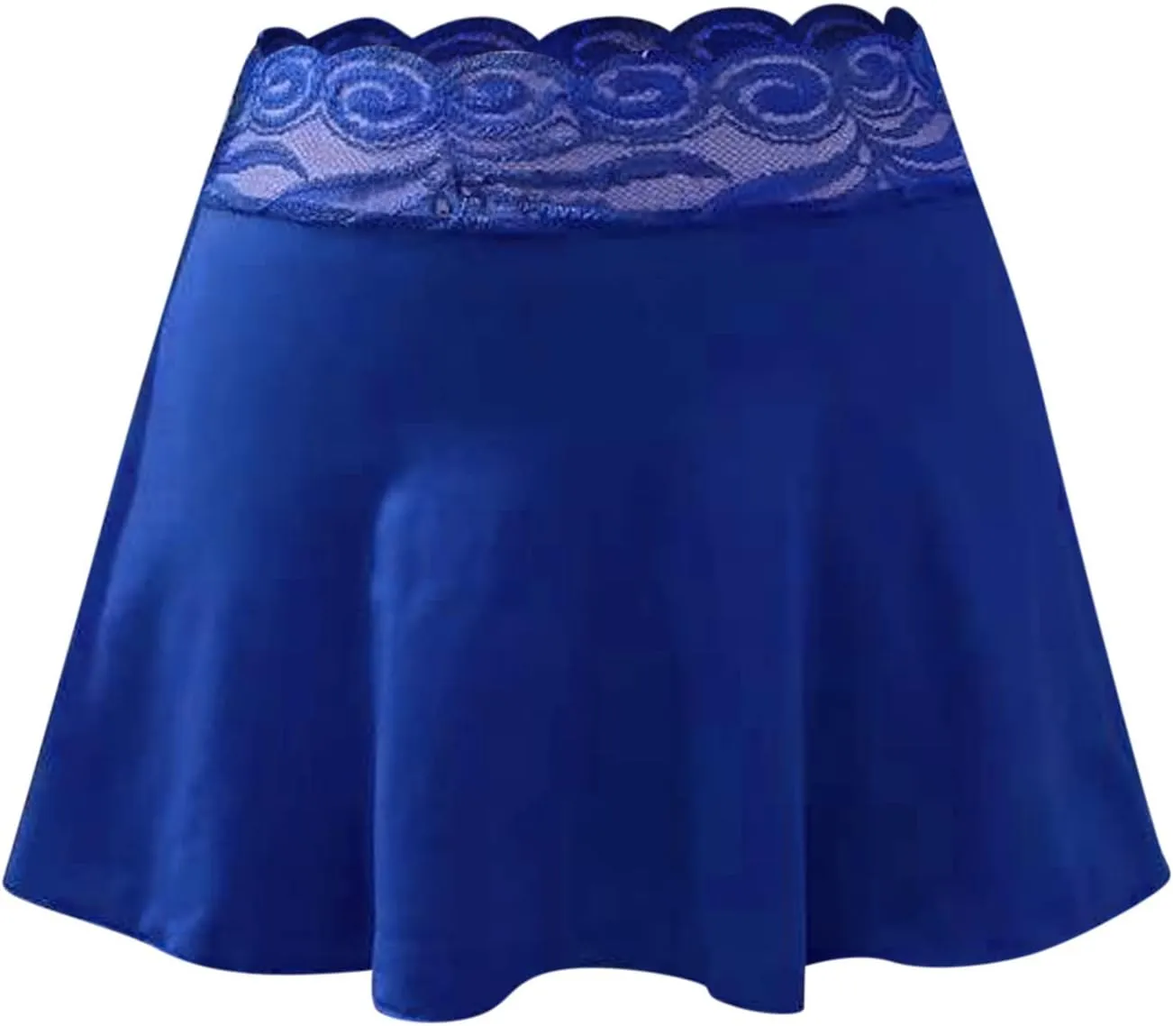 Womens Lingerie V-Neck Nightwear Naughty Babydoll Teddy Hollow-Out Full Slips Underwear Set