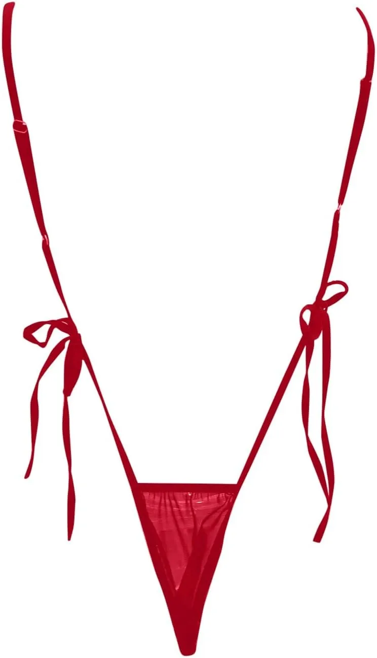 Womens Lingerie V-Neck Nightwear Naughty Babydoll Teddy Hollow-Out Full Slips Underwear Set