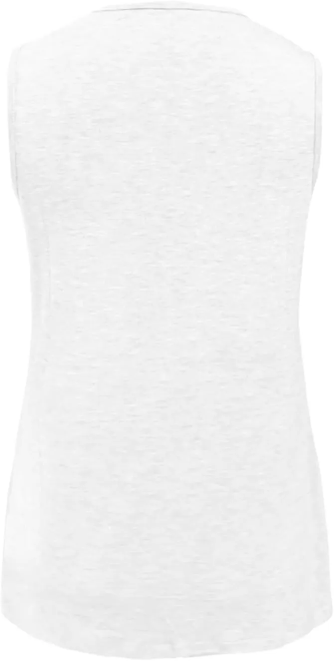 Women's Summer Tank Top Trendy 2025 Vacation Sleeveless V Neck Loose Fit Tee Shirts Beach Fashion Outfits