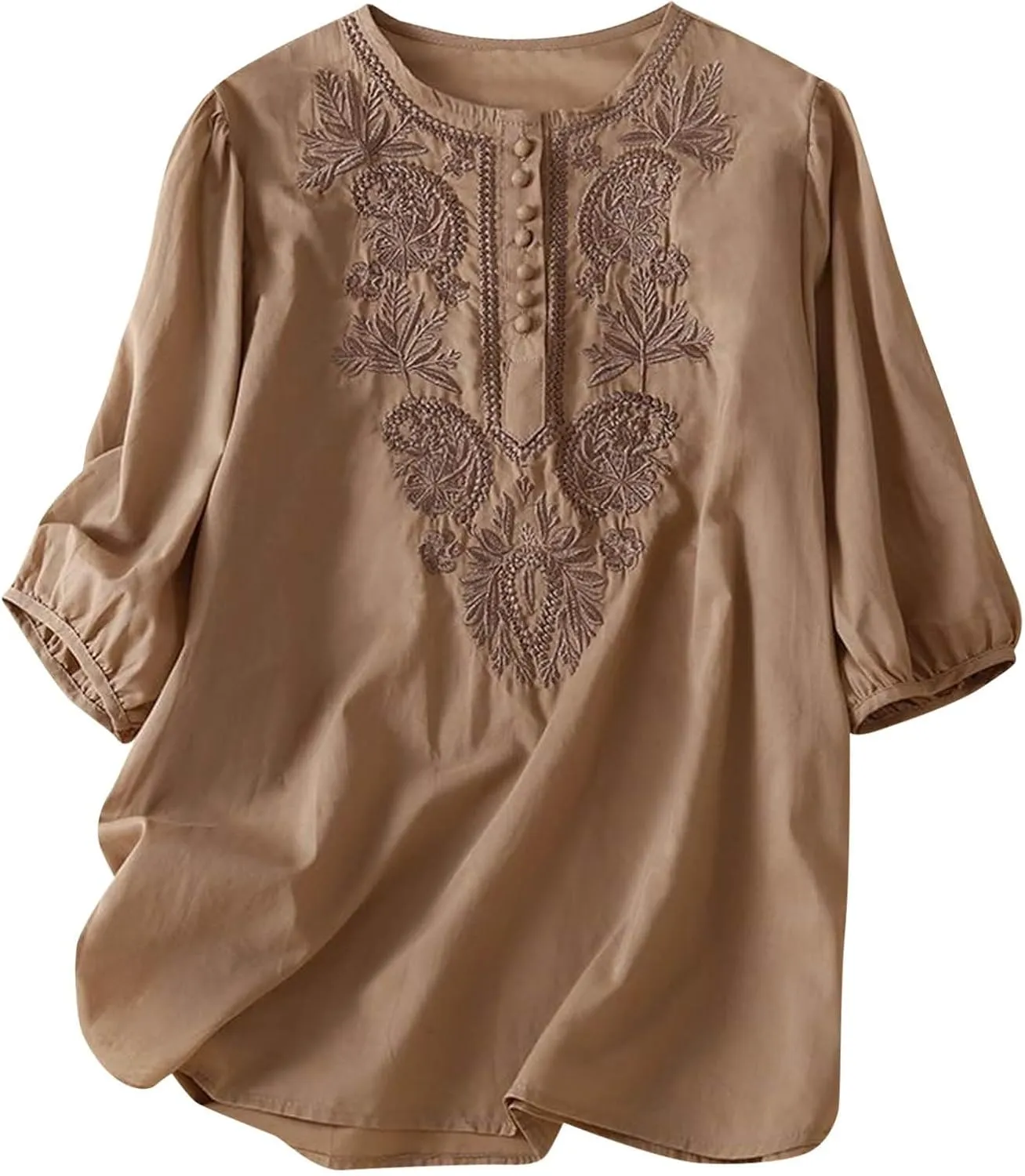 Womens Summer Tops Workout Tops for Women Plus Size Oversized Crew Neck Linen Tops Short Sleeve Cotton Blend Tee Shirts