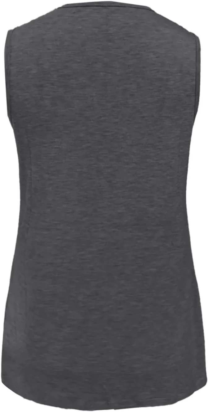 Women's Tank Top 2025 Sleeveless Summer Vacation Beach Fashion Tee Shirt Loose Comfy Casual Flowy Shirts